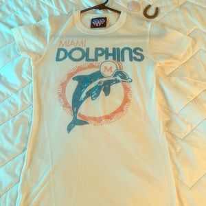 Junk food miami dolphins tshirt
